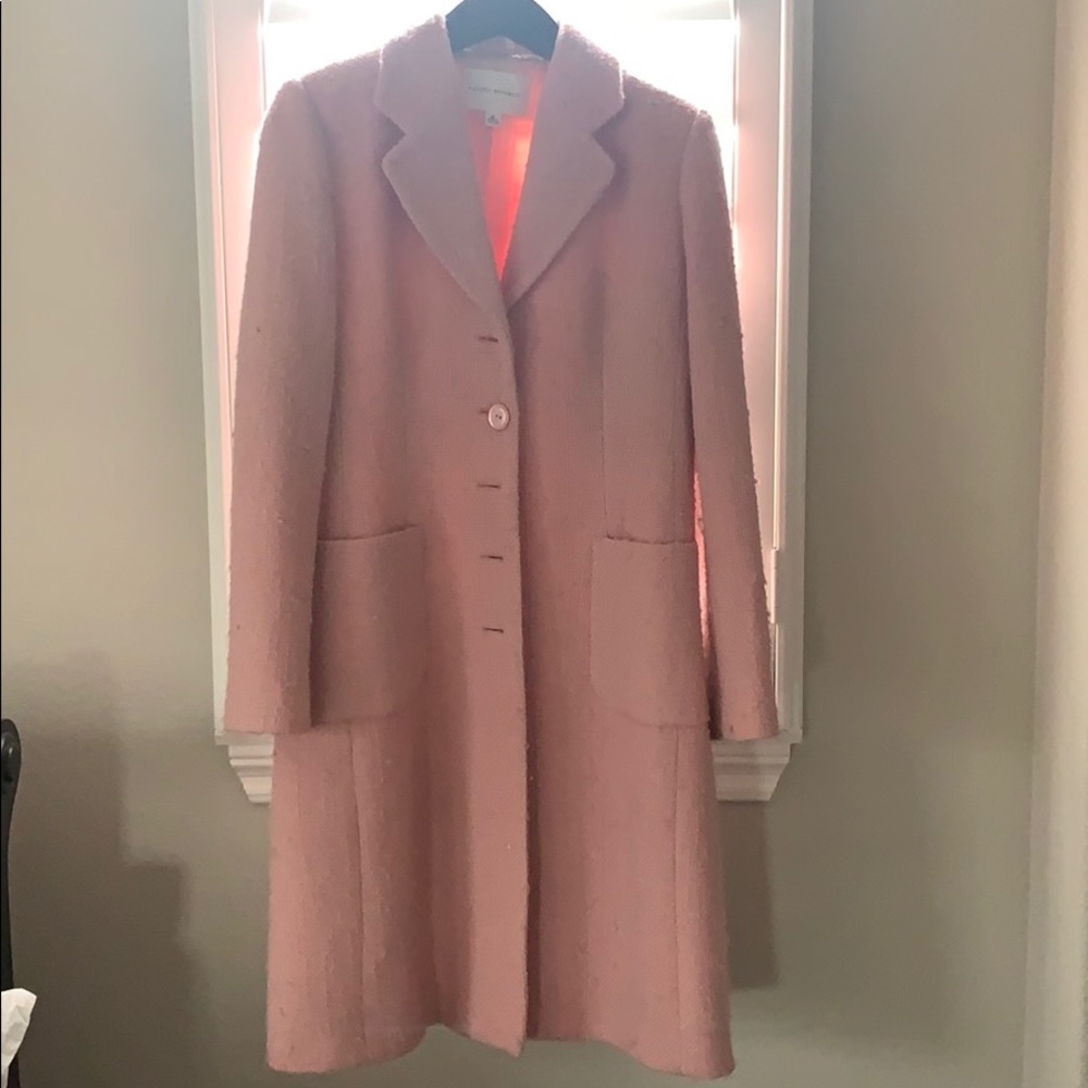 Classic boucle coat